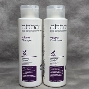 ABBA Volume Shampoo & Conditioner SET 8 oz w/Grapefruit & Lemongrass
